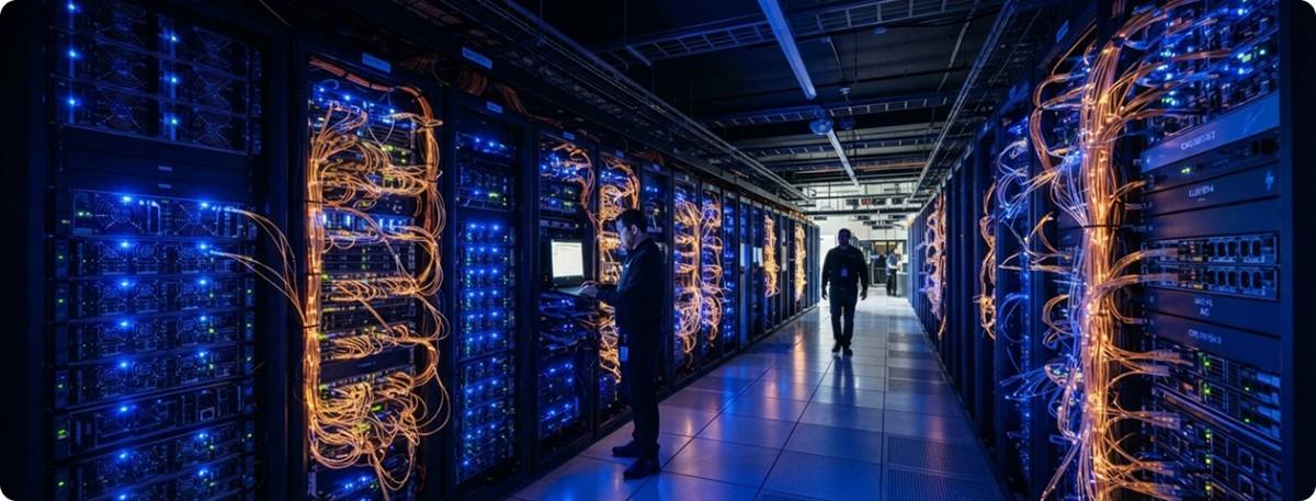 Enterprise AI Server Room